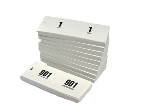 Nummer/garderobeblok 1-1000