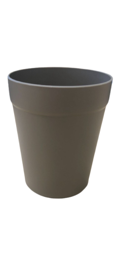 Drinkbeker PP 300ml Sand Dark herbruikbaar