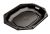 K-110 Caterware-schalen APET 335x250mm 8-eckig, schwarz