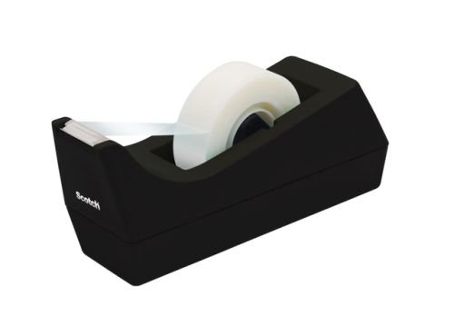 Porte-ruban noir Scotch C38 pondéré