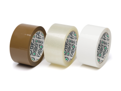 Tape PP Royal Tack 48mmx66mtr 35my, transparent, low noise, high tack