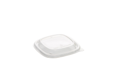 Deckel RPET 13x13x2cm transparent