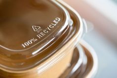 Deckel RPET 17x17x2cm transparent