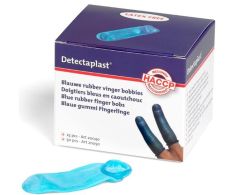 Fingerlinge Detectaplast Gummi blau