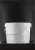 Emmer verzegelbaar 5 liter wit 