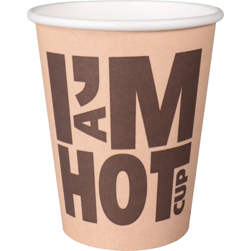 Tasse à café 250ml 8Oz carton + PE I am a hot cup