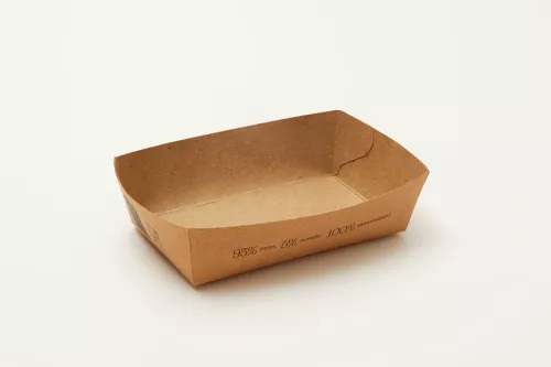 Snackbox 85 x 135 x 35 mm, A9-Kraftpapier.