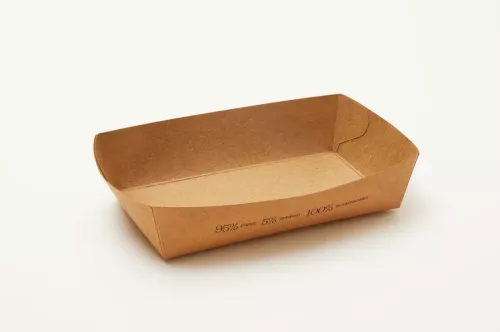 Snackbox 105x170x35mm A14 kraft