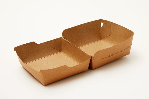 Hamburgerbox 115x110x78mm medium Kraft