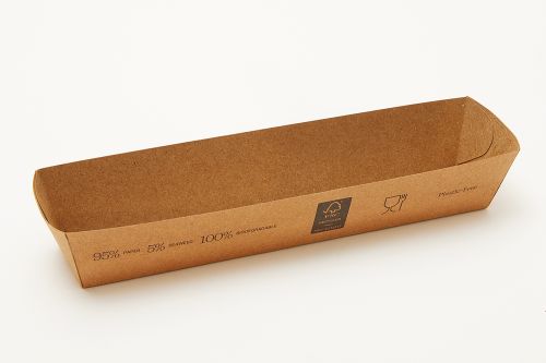 Snackbox 200x50x35mm A16 kraft