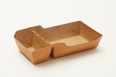 Snackbox 195x120x35mm A9+1 kraft