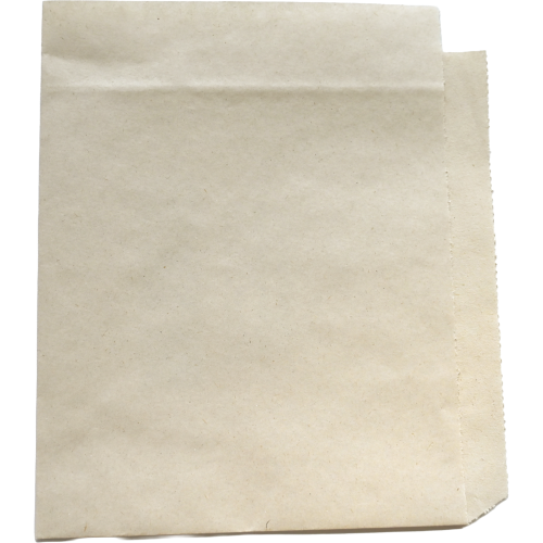 Hamburgerzak kraft 16x16cm wit