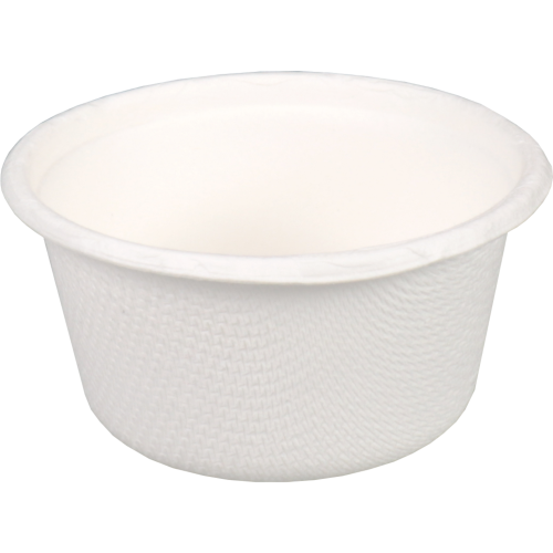 Sausbakje suikerriet 55ml Ø60mm wit 