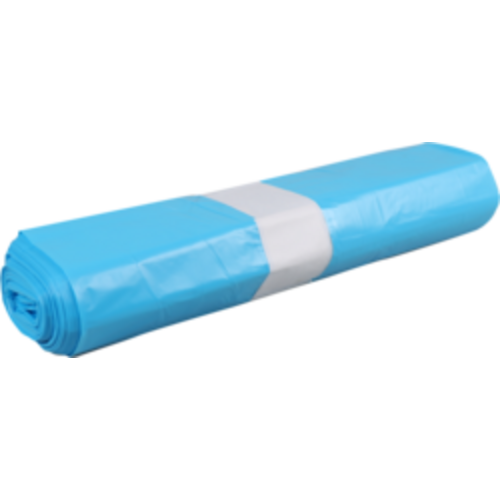 Afvalzak PowerSterko T70 80x110cm blauw 45my gerecycled LDPE