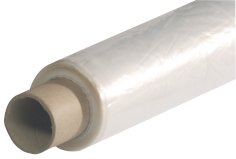 Folie LDPE 190cm 50my transparent mit Resy-Markierung, Kern 76 mm, Rollendurchmesser 200 mm