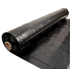 Folie LDPE 100cm 80my zwart roldiameter 250mm/6mnd UV bestendig