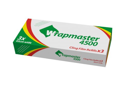 Film étirable PVC 45cmx300mtr 7my pour wrapmaster (514355)