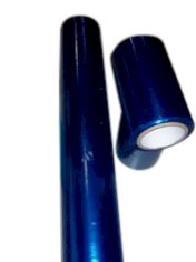 Beschermfolie PE 65cm blauw 50my