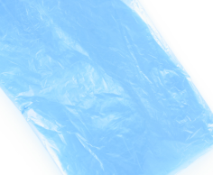 Feuilles HDPE 98x98cm bleu 10my