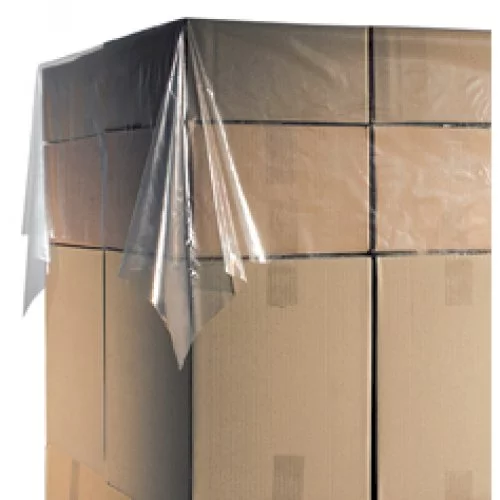 300 Palettenabdeckb., LDPE 140 x 150 cm 30my recycelt transparent
