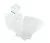 Polyzak LDPE 14/(2x4)x26cm 20my, zijvouw, transparant