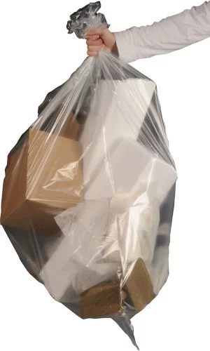 Sacs poubelle LDPE 90x120cm 36my transparent