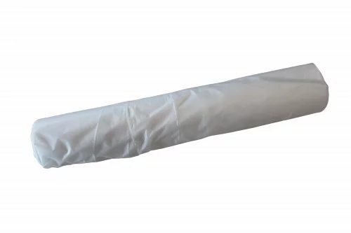 Afvalzak HDPE 70x110cm 18my transparant, 120ltr 80& recycled