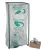 Afvalzak MDPE 71+2x33x235cm Transparant , 1000ltr, 24my, los in doos