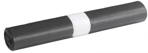 Müllbeutel 23/2x11,5x55cm HDPE 7my schwarz 10 % recycelt