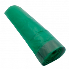 Trekband zak HDPE 55x60cm groen, 18my