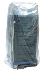 Containerhoes LDPE 80/35x198cm 29my, transparant niet foodsafe