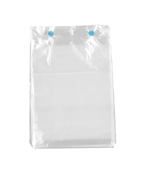Beugelzak BOPP 25x35+4cm 18my microgeperforeerd - bundel 250st