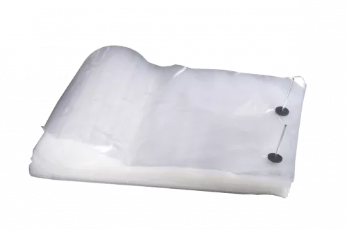 Bagloader zak CPP 27.5x45.5/5.5x4cm 25my transparant onbedrukt beugel 12.5cm