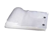 Bagl. zk CPP 21.5x40/4x3.5cm 25my transp., non imprimé, support 80mm
