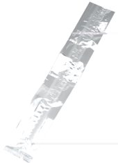 Staafzak PP 7/(2x2)x40cm 30my transparant