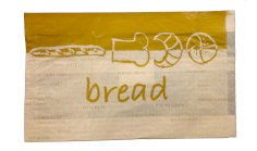 Sachets petits pains kr. blanchi 2p Bread 45g, 16/5x32cm
