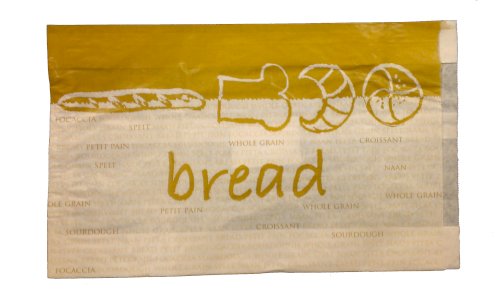 Broodjeszak gebleekt kraft 4 pnd 16/5x40cm 45grs De Luxe (Bread)