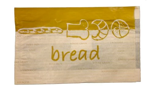1000 Brötchentüten gebl. Kr. 4 Pfd. Bread 45g, 16/5 x 40 cm