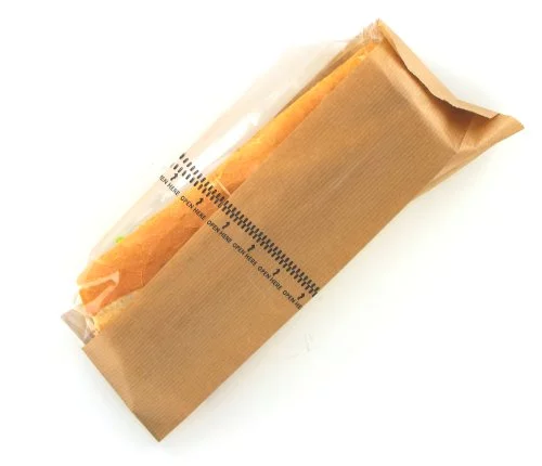 Ritzbag vensterzak groot 11/3x34cm voor belegde broodjes