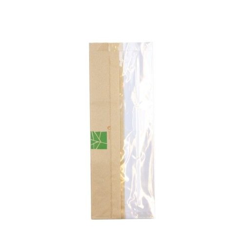 Vensterzak paperwise 28/3x10cm met PLA venster