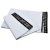 Webshopbag LDPE 60x43+8cm 70my wit/zwart met dubbele kleefstrip
