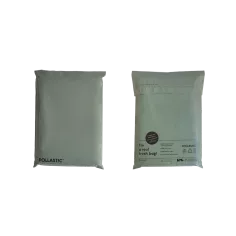 Versandtaschen S Salbei Grün POLLAST!C recyceltes Ocean Bound Plastik