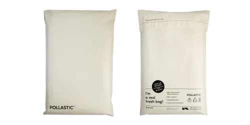 Versandtaschen Uber Sand POLLAST!C recyceltes Ocean Bound Plastik