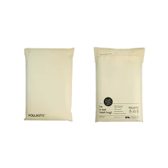Versandtaschen XL sand POLLAST!C recyceltes Ocean Bound Plastik