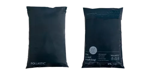 Sacs d'expédition M bleu POLLAST!C recyclé Ocean Bound Plastic