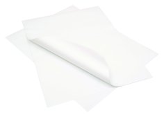 Feuilles papier de soie blanchi 75x100cm 20 g blanc
