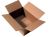 Carton ondulé bts 350x350x250mm brun, C ondes, F0201