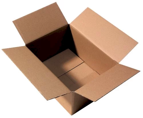 Boîtes carton ondulé 200x200x200mm brun, ondulé B, F0201
