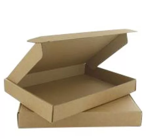 Brievenbusdoos golfkarton 310x220x28mm bruin, E-golf, F0427
