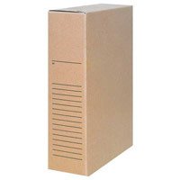 50 Archivboxen A4, 23 x 32 cm, Rücken 8 cm braun